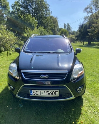 Ford Kuga cena 28500 przebieg: 211690, rok produkcji 2008 z Wisła małe 46